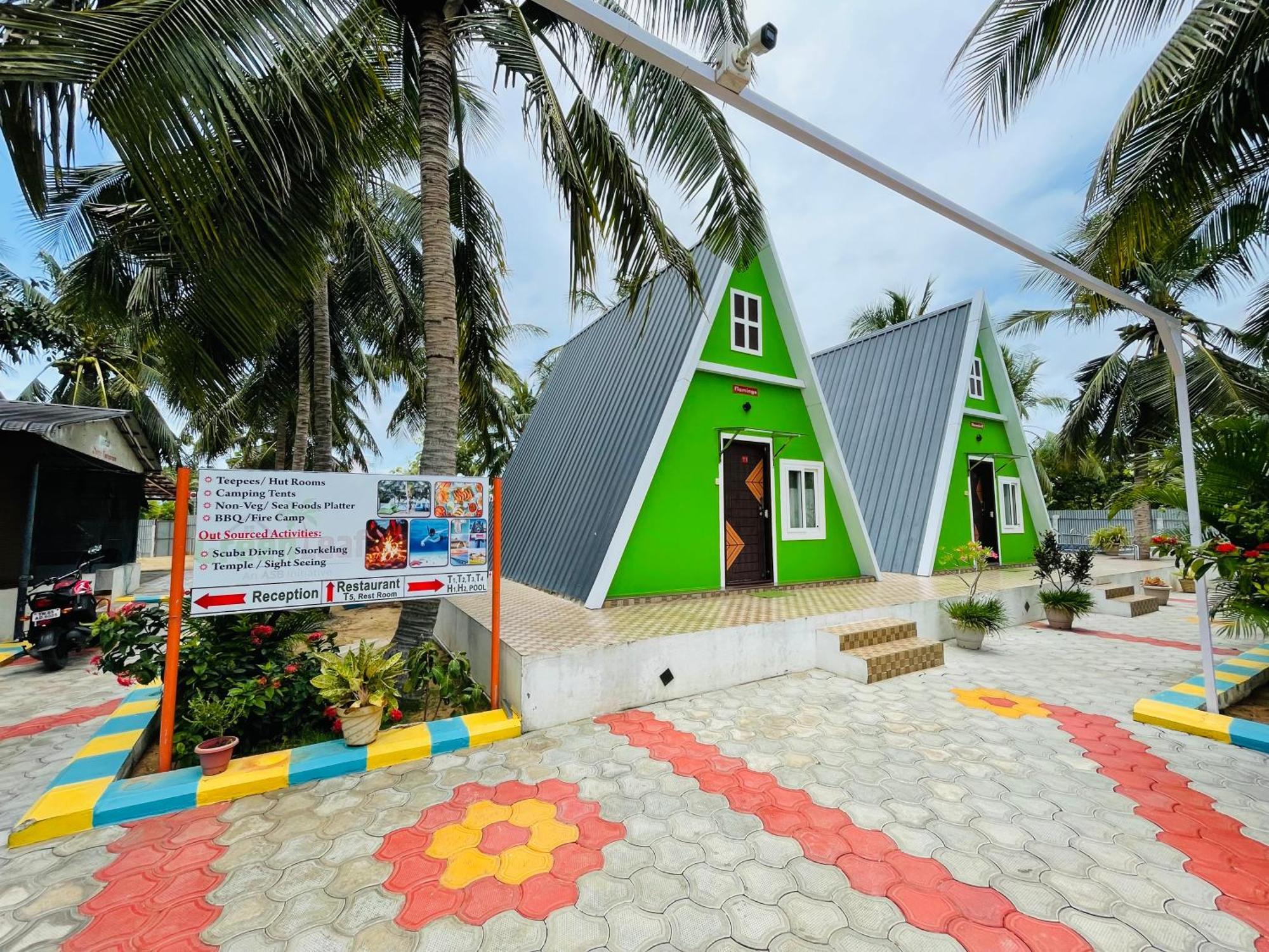 Greenleaf Resorts And Restaurant Рамешварам Екстер'єр фото